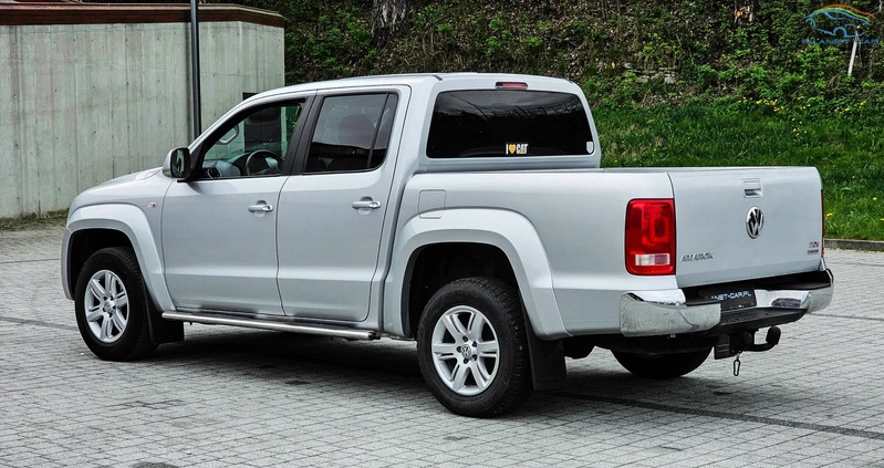 Volkswagen Amarok cena 54900 przebieg: 257000, rok produkcji 2011 z Bobowa małe 379
